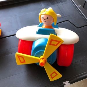 Fisher-Price Vintage 1980 Airplane.